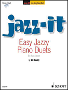 Easy Jazz Piano Duets piano sheet music cover